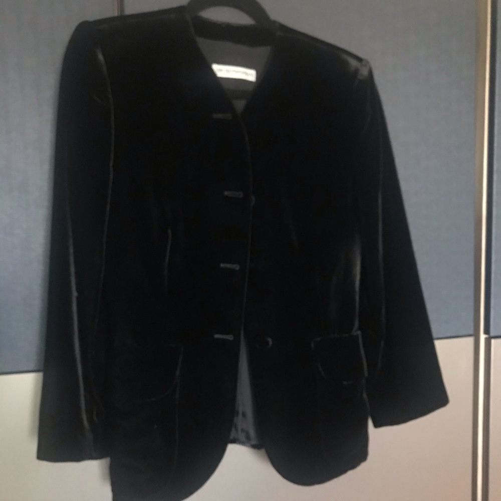 Emporio Armani velvet Jacket
